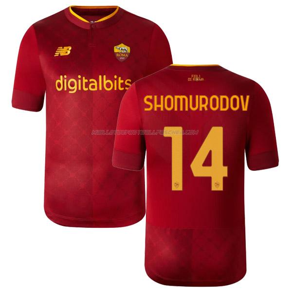 maillot shomurodov roma 1ème 2022-23