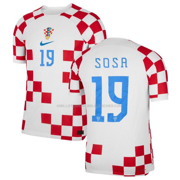 maillot sosa coupe du monde croatie 1ème 2022