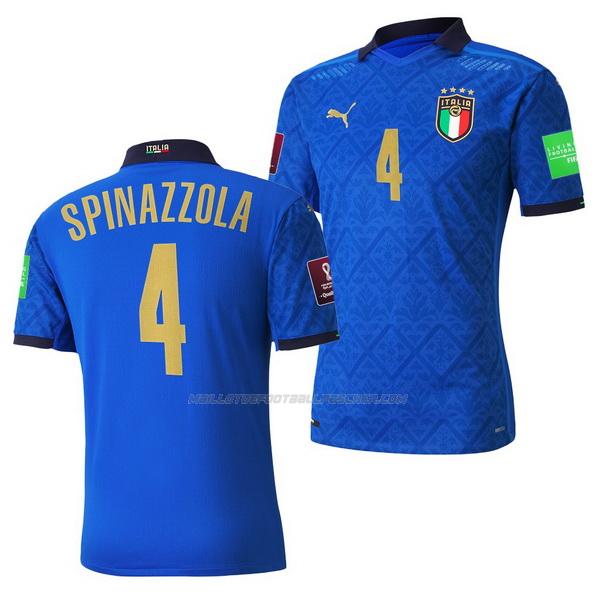 maillot spinazzola italie 1ème 2021-22