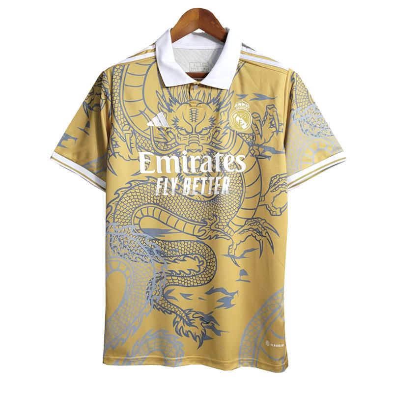 maillot spécial real madrid jaune 2023-24