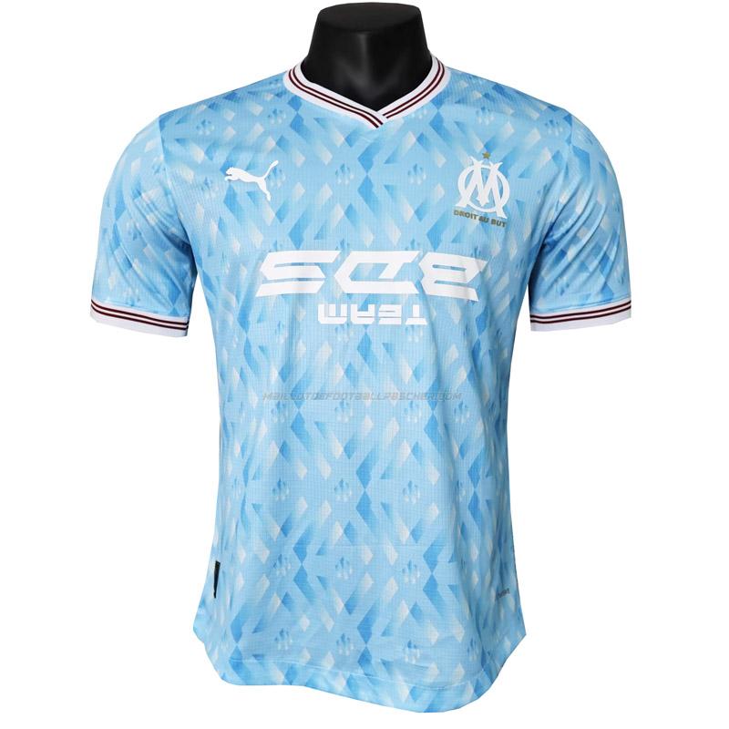 maillot spécial Édition player marseille bleu 2023-24