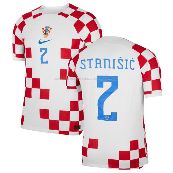 maillot stanisic coupe du monde croatie 1ème 2022