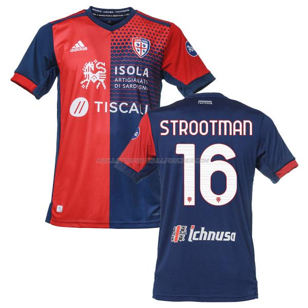 maillot strootman cagliari calcio 1ème 2021-22