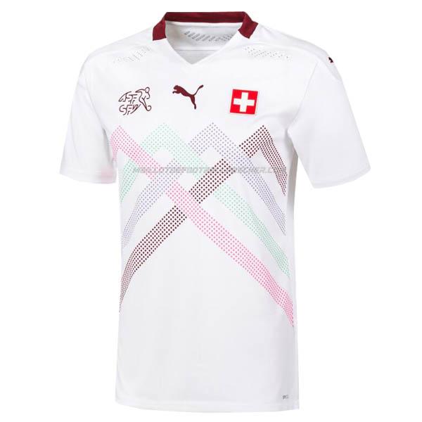 maillot suisse 2ème 2020-2021