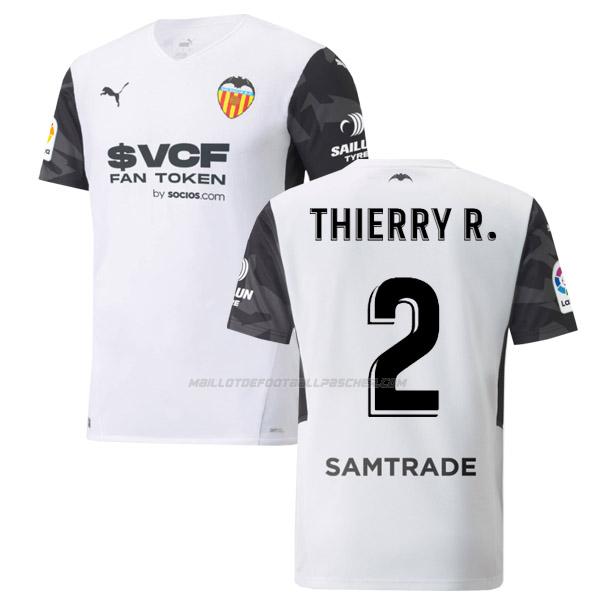 maillot thierry r valencia 1ème 2021-22