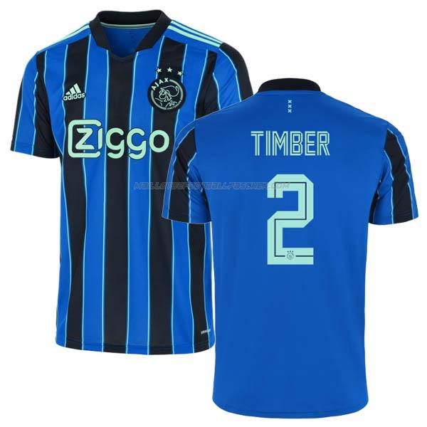 maillot timber ajax 2ème 2021-22