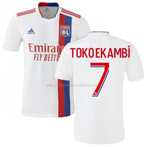 maillot toko ekambi lyon 1ème 2021-22