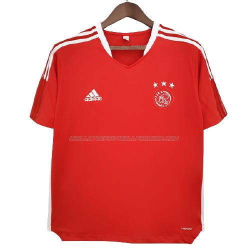 maillot training ajax rouge 2021-22