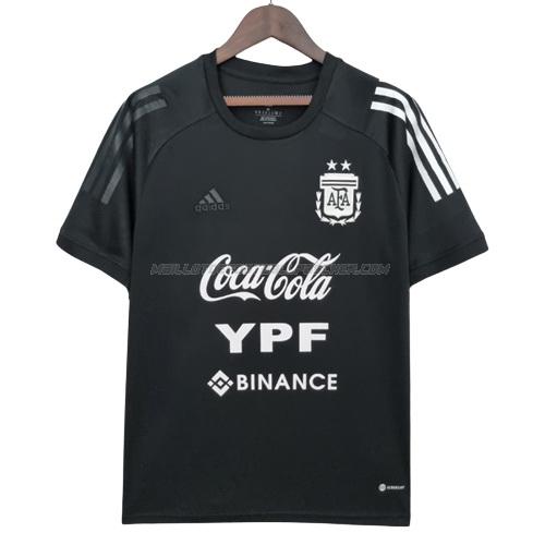 maillot training argentina noir 2022