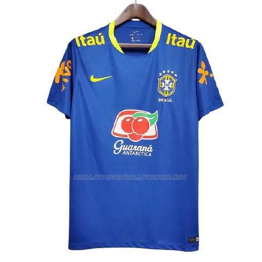 maillot training brésil bleu 2020-21