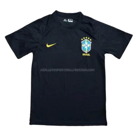 maillot training brésil noir 2020-21