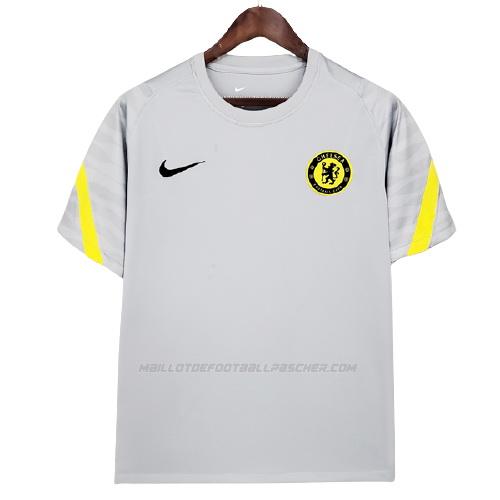 maillot training chelsea gris 2021-22