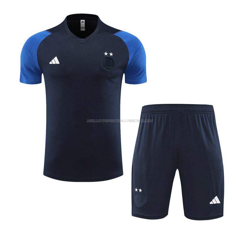 maillot training et pantalons algérie bleu 2023-24