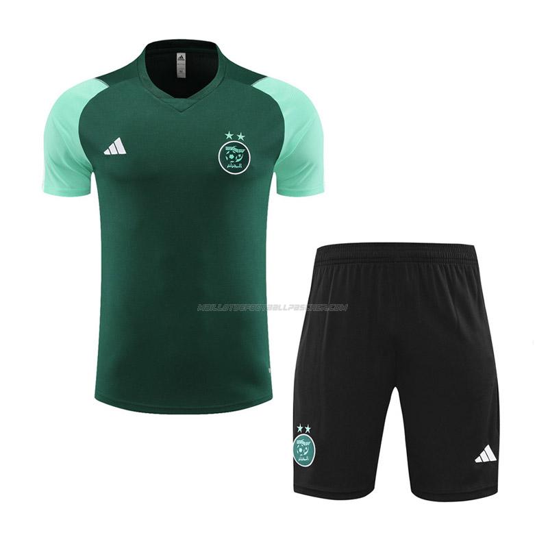 maillot training et pantalons algérie vert 2023-24