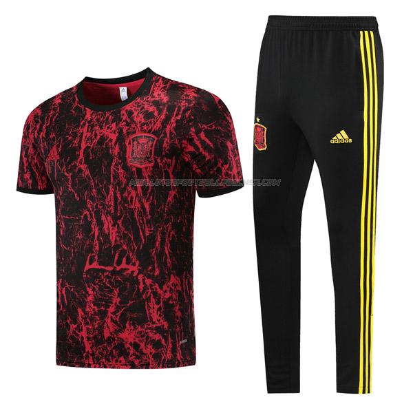 maillot training et pantalons espagne rouge 2021-22