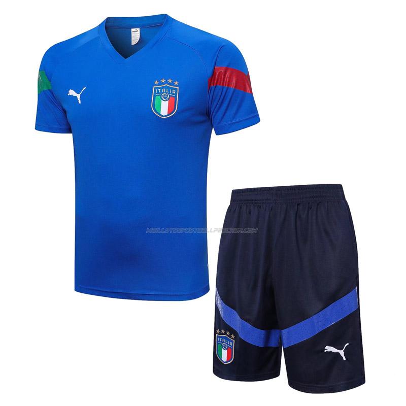 maillot training et pantalons italie 2317a1 azul 2022