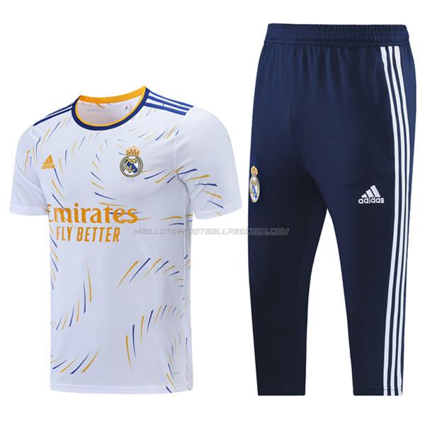 maillot training et pantalons real madrid blanc 2021-22