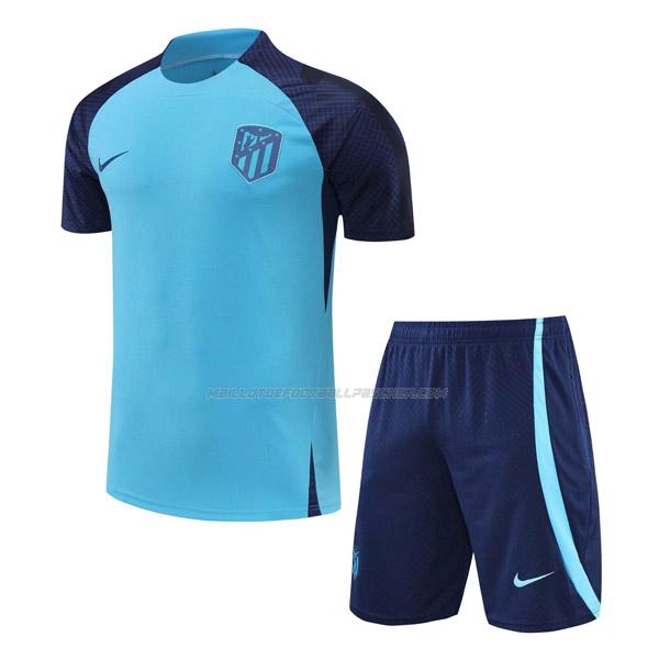 maillot training kit atletico madrid bleu 2022-23