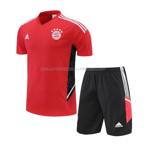 maillot training kit bayern munich rouge 2022-23