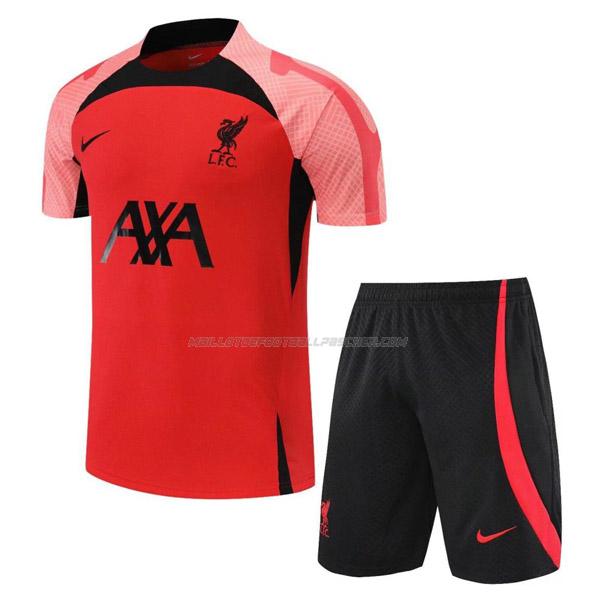maillot training kit liverpool rouge 2022-23