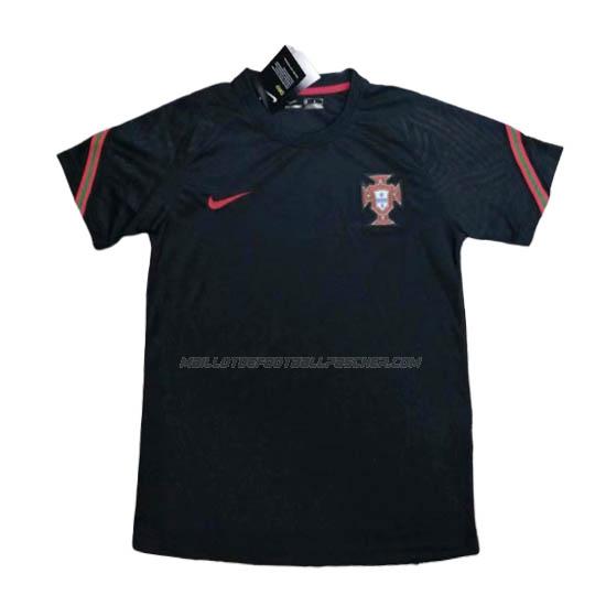 maillot training portugal negro 2020-21
