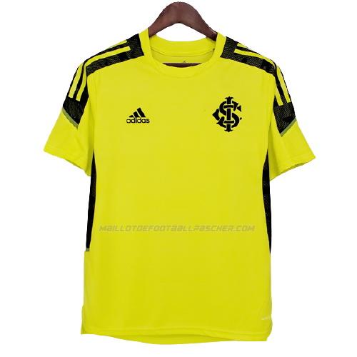maillot training sc internacional jaune 2021-22