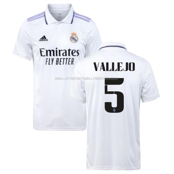 maillot vallejo real madrid 1ème 2022-23