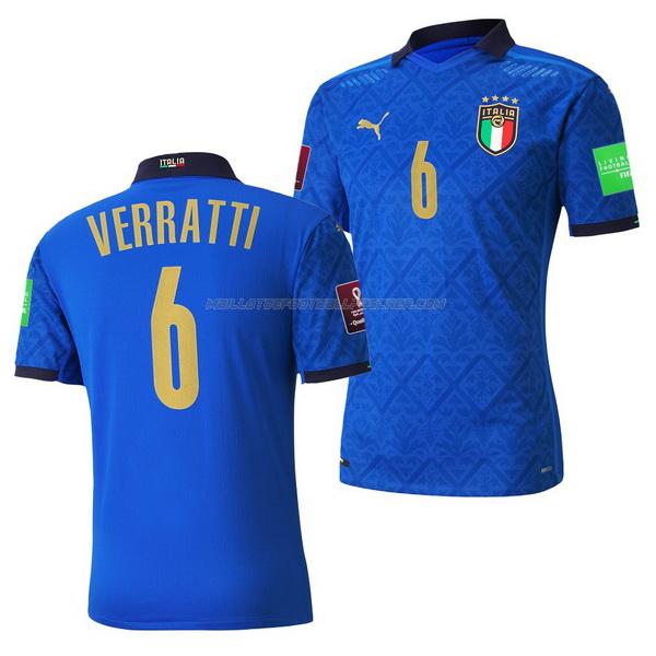 maillot verratti italie 1ème 2021-22