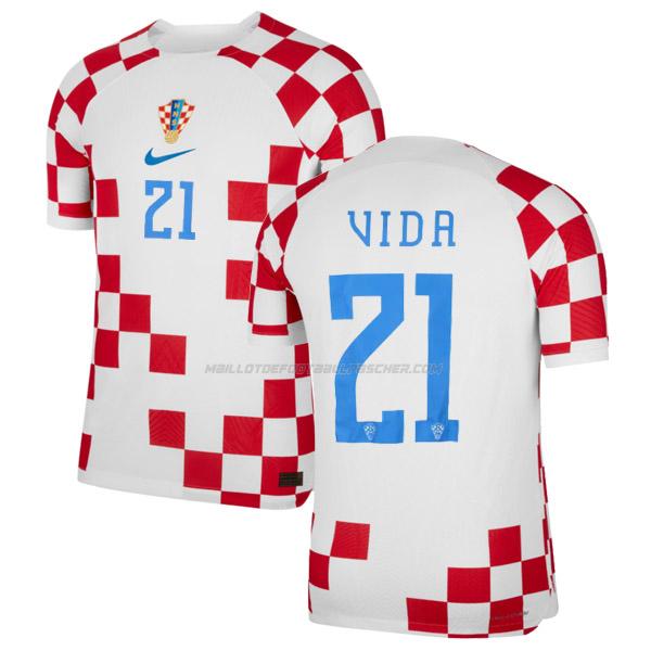 maillot vida coupe du monde croatie 1ème 2022