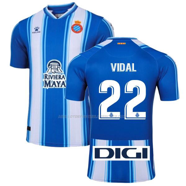 maillot vidal espanyol 1ème 2022-23