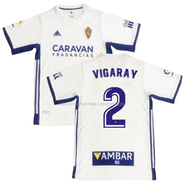 maillot vigaray real zaragoza 1ème 2020-21