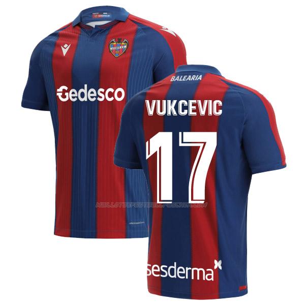 maillot vukcevic levante 1ème 2021-22