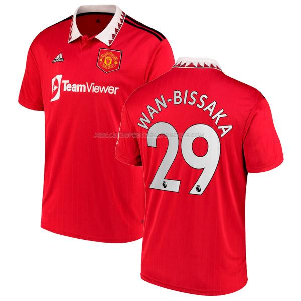maillot wan-bissaka manchester united 1ème 2022-23