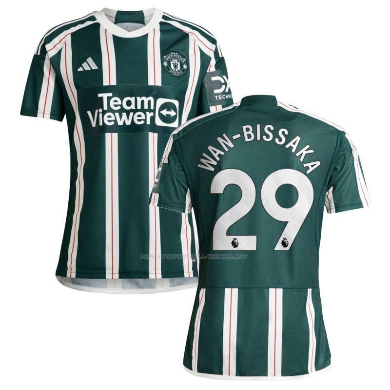 maillot wan-bissaka manchester united 2ème 2023-24