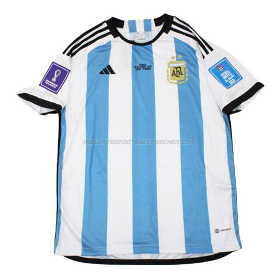maillot world cup final argentina 1ème 2022