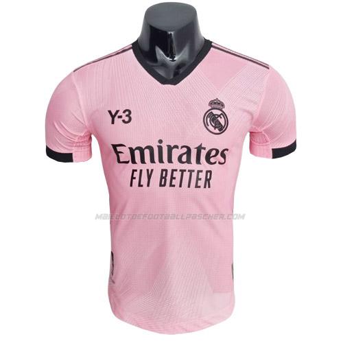 maillot y3 edition real madrid rose 2022