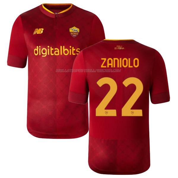 maillot zaniolo roma 1ème 2022-23