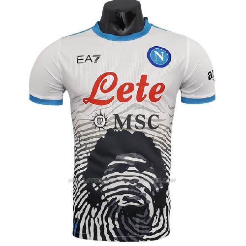 maillot Édition player maradona napoli blanc 2021-22