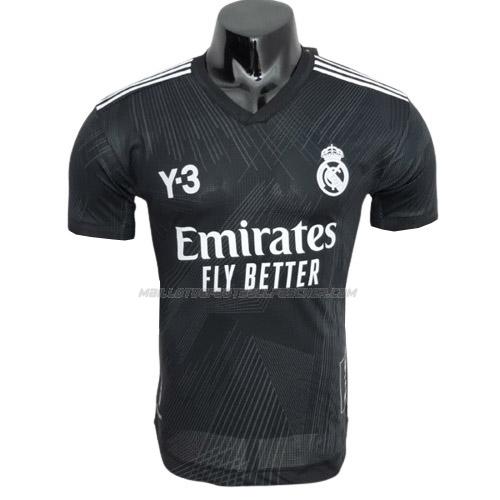 maillot Édition player y-3 real madrid noir 2022