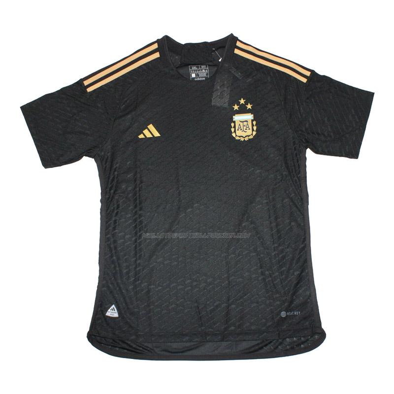 maillot Édition spéciale argentina 2341a1 noir 2023