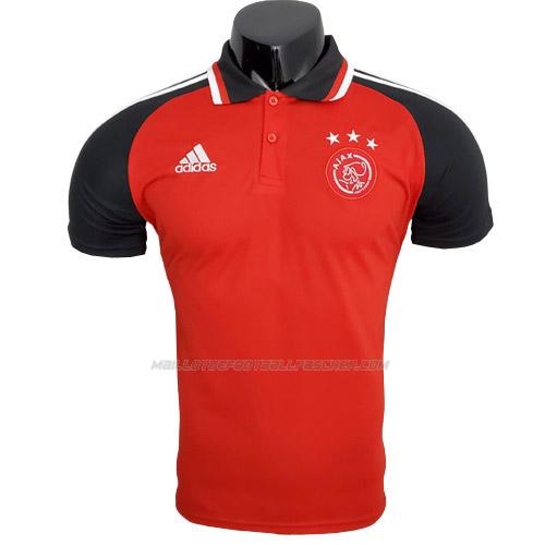 polo ajax rouge 2022