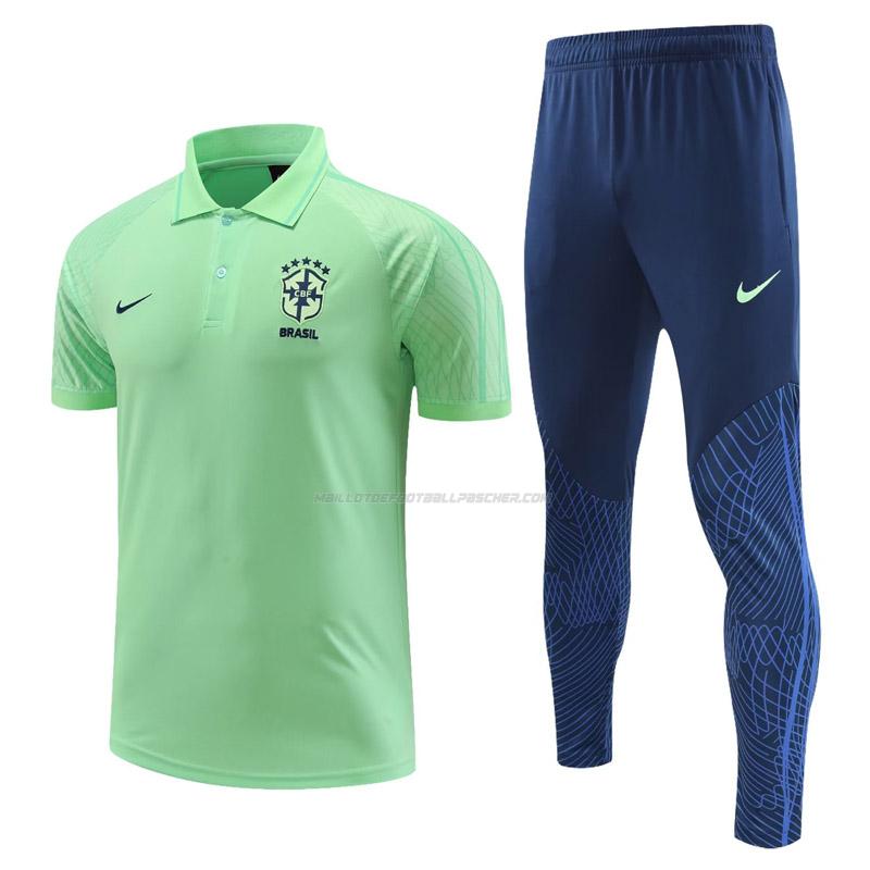 polo et pantalons brésil 2317a1 verde 2023