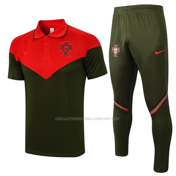 polo et pantalons portugal rouge-vert 2021-22