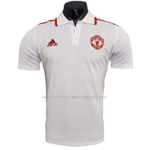 polo manchester united blanc 2021-22