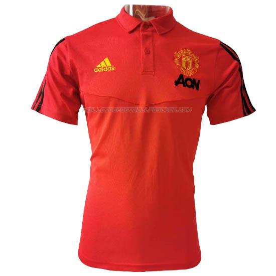 polo manchester united rouge 2020