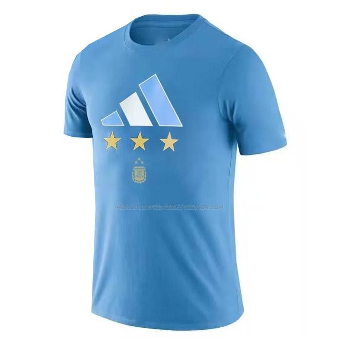 t-shirt 3 star argentina bleu 2022