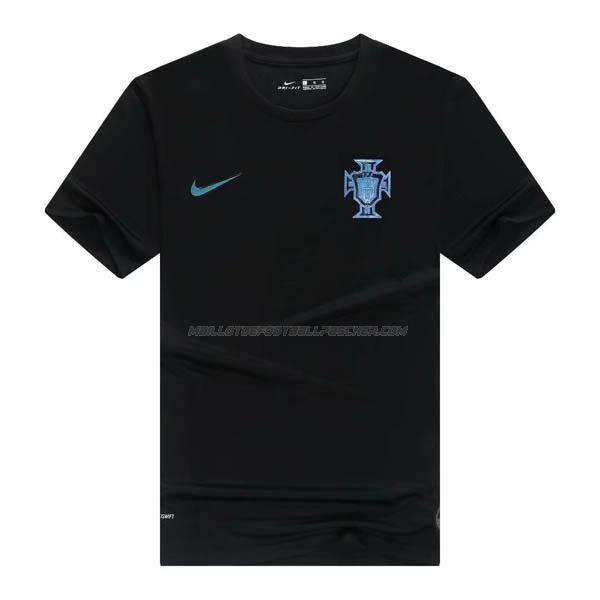 t-shirt portugal noir 2020-21