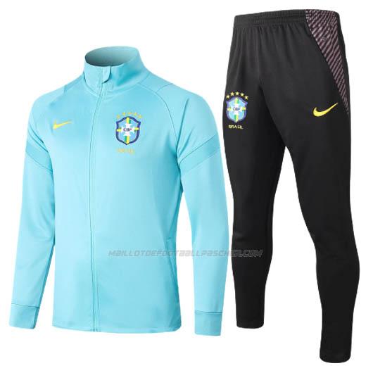 veste brésil bleu clair 2020-21