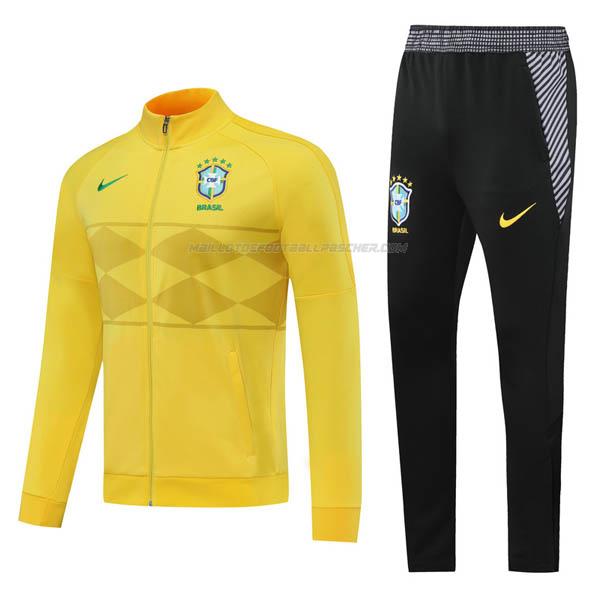 veste brésil jaune 2020-2021