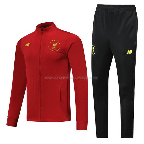 veste six times collection liverpool rouge 2019-2020